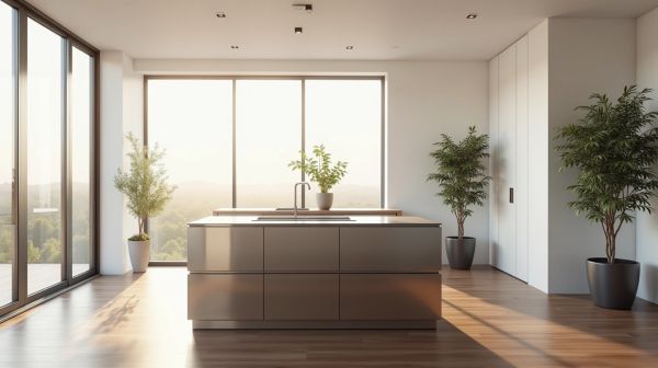 Tous les avantages de l'habillage inox pour un intérieur moderne et pratique